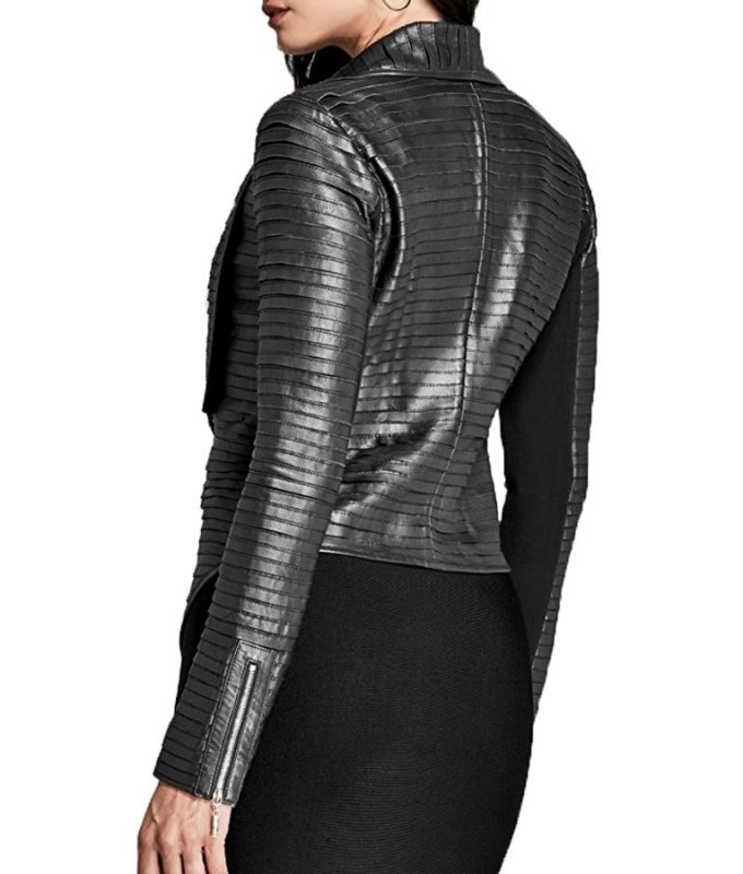 Riverdale Cheryl Blossom Pleated Jacket - Image 2