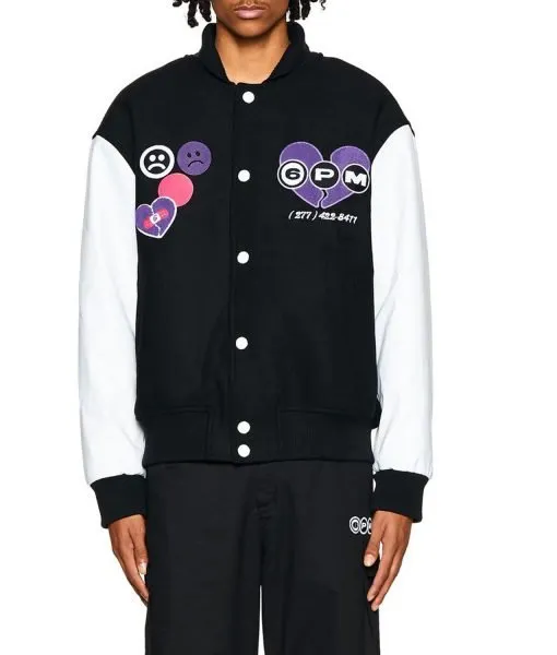 6pm Season College Varsity Jacket - Image 3