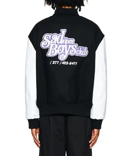 6pm Season College Varsity Jacket - Image 4