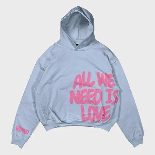 All We Need Is Love Hoodie - Image 2