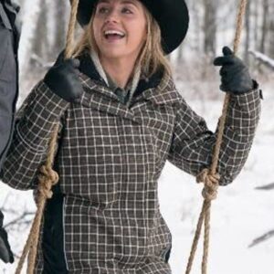 Amy Fleming Heartland Plaid Jacket