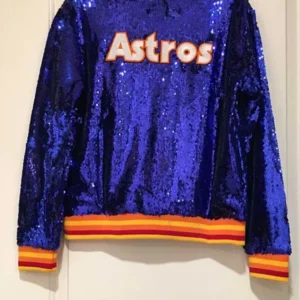 Astros Sequin Jacket