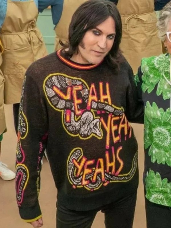 Bake Off Noel Fielding YEAH YEAH YEAHS Snake Jumper - Image 4
