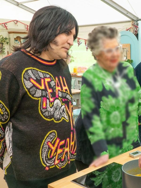 Bake Off Noel Fielding YEAH YEAH YEAHS Snake Jumper - Image 3