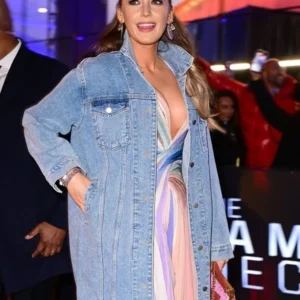 The Adam Project Premiere Blake Lively Jean Jacket