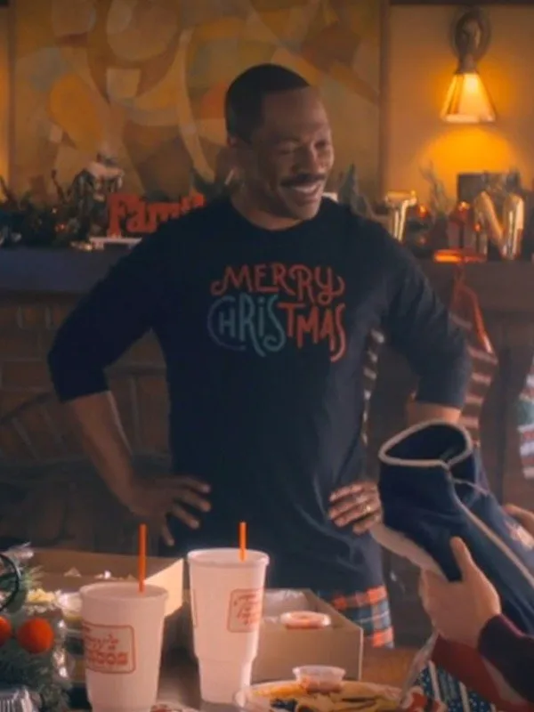 Candy Cane Lane 2023 Eddie Murphy Merry Christmas Shirt - Image 2