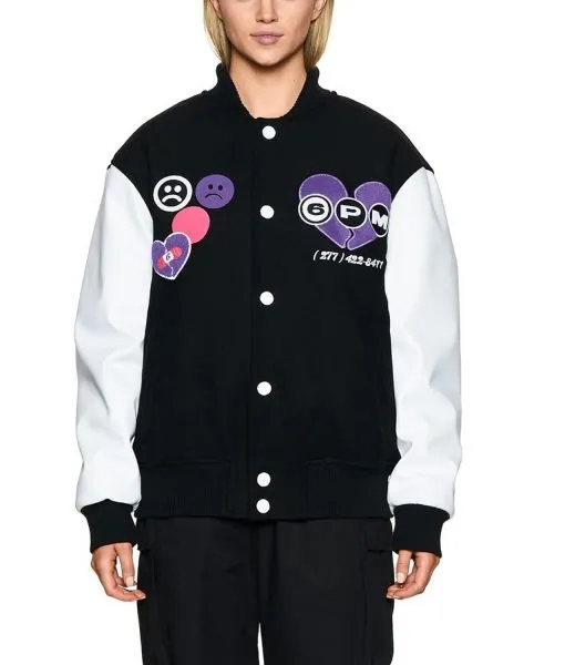 6pm Season College Varsity Jacket