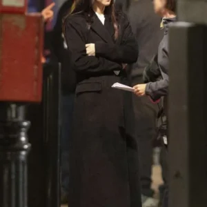 Dakota Johnson Madame Web 2024 Black Coat