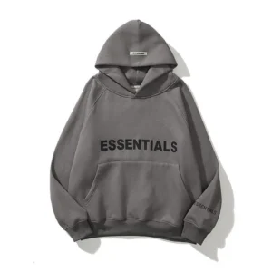 Grey Essentials Hoodie