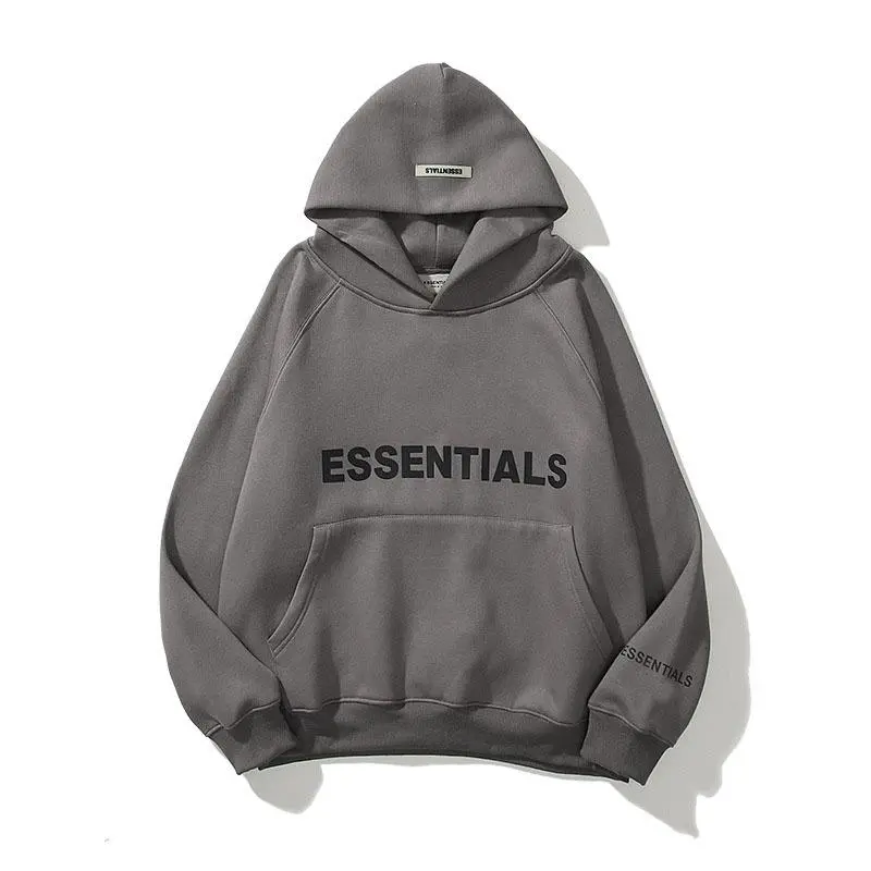 Grey Essentials Hoodie