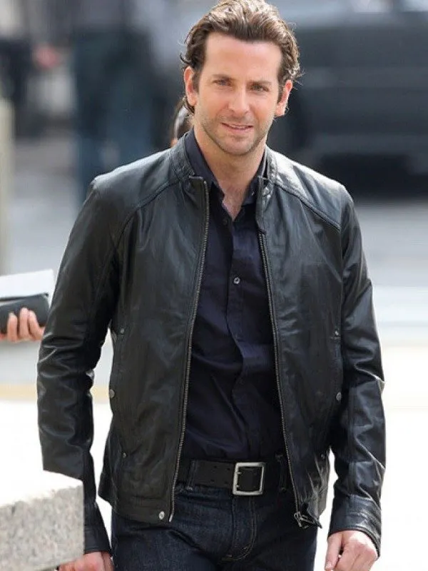 Bradley Cooper Limitless Leather Jacket - Image 3