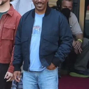 Beverly Hills Cop Axel Foley Blue Bomber Jacket