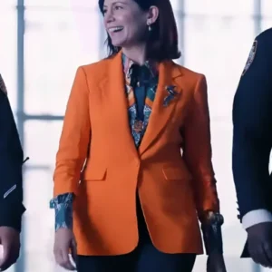 Elsbeth S02 Carrie Preston Orange Coat