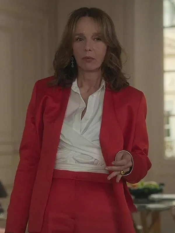 Emily In Paris Season 2 Sylvie Red Blazer