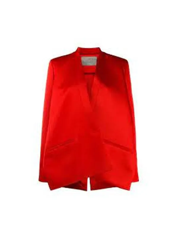 Emily In Paris Season 2 Sylvie Red Blazer - Image 2