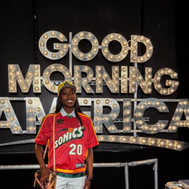 Good Morning America Flau’jae Johnson Supersonics Jersey - Image 2