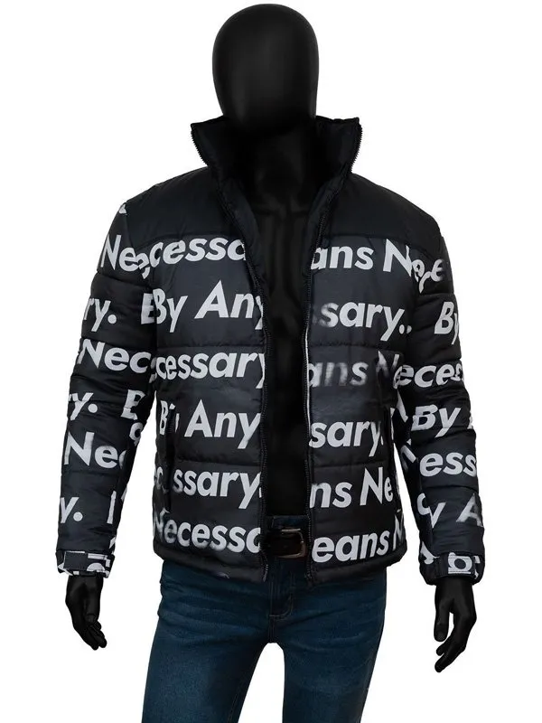 Goku Drip Puffer Jacket - Image 3