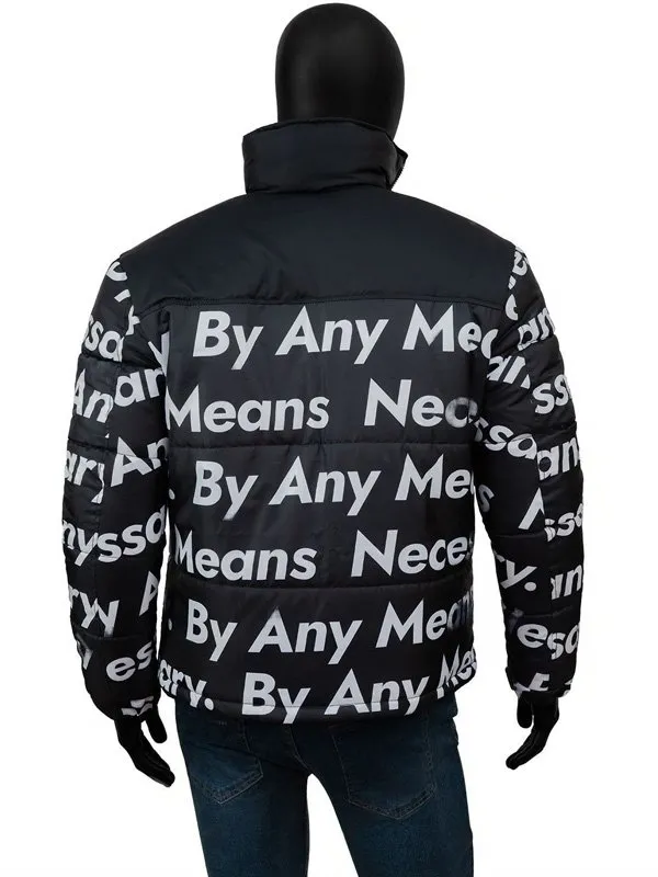 Goku Drip Puffer Jacket - Image 4