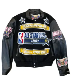 Jeff Hamilton Multicolor Nba All Star Jacket