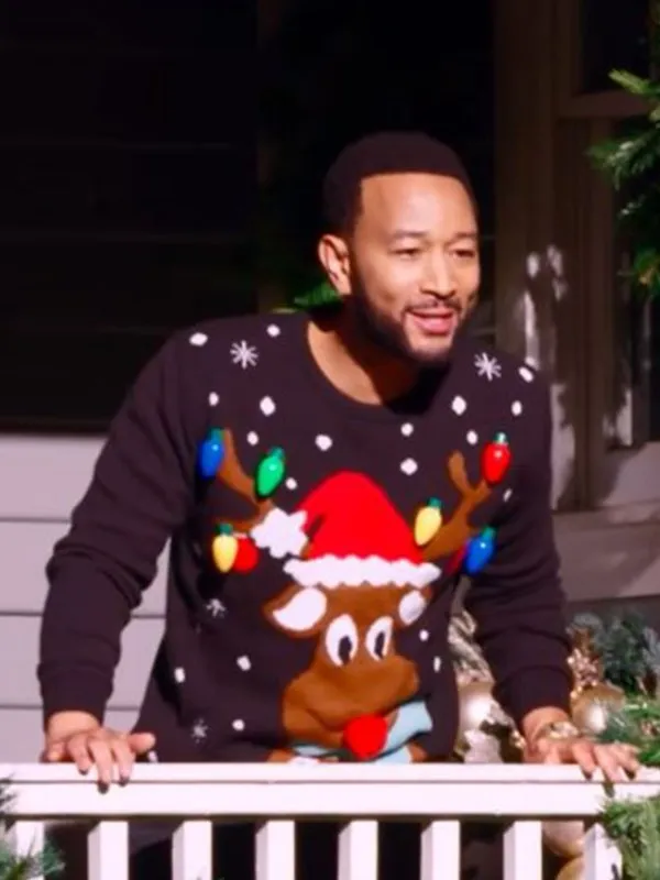 John Legend The Voice Christmas Sweater - Image 4