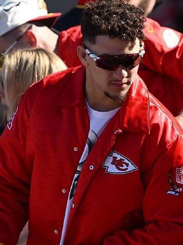 Patrick Mahomes Super Bowl 58 Parade Jacket - Image 2