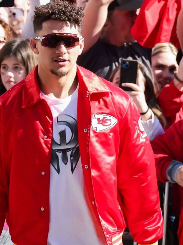 Patrick Mahomes Super Bowl 58 Parade Jacket - Image 3
