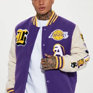 Los Angeles Lakers Letterman Jacket