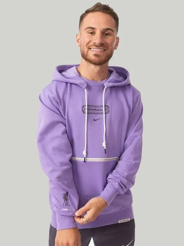 Liverpool Fc Purple Hoodie - Image 2