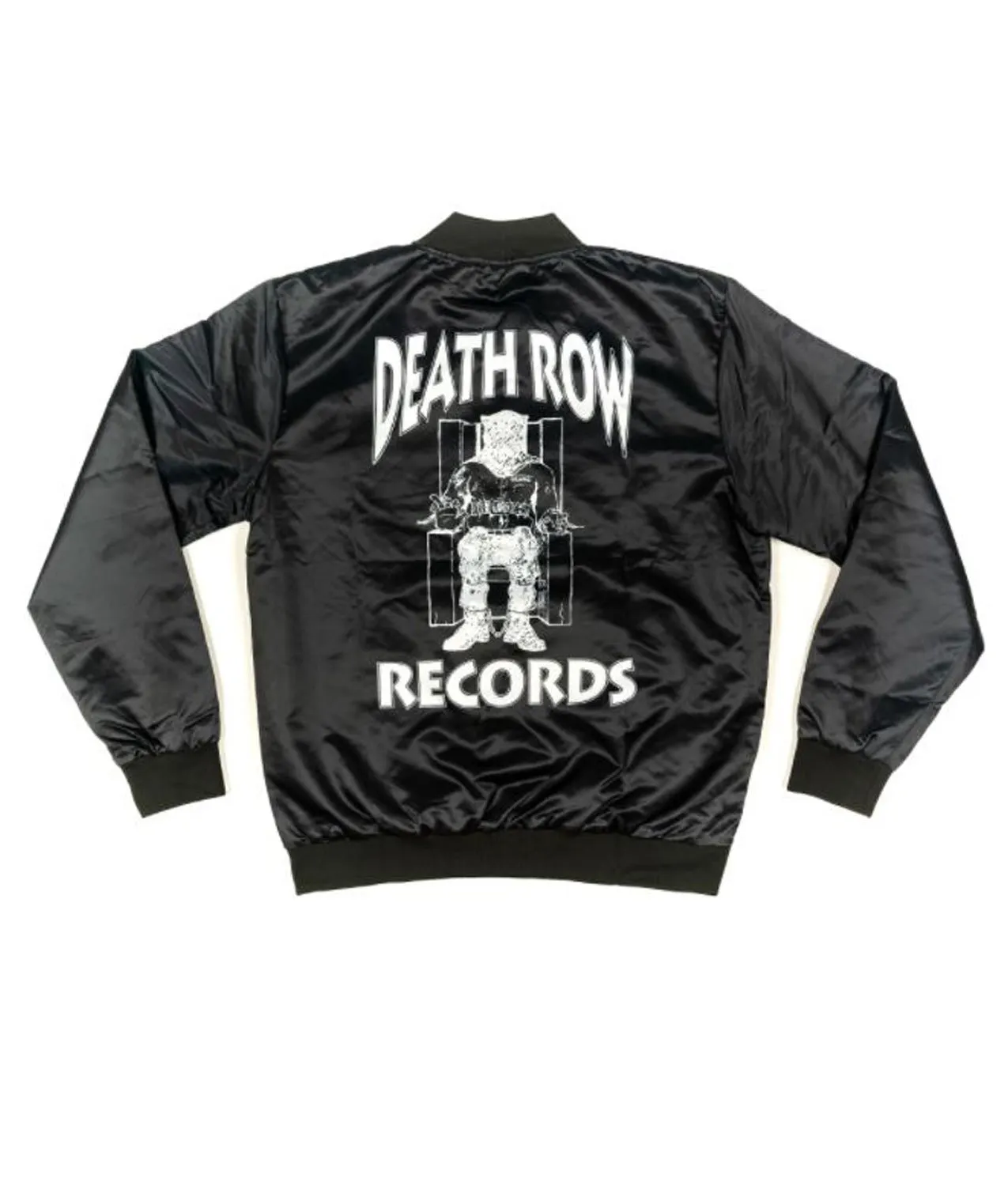 Men’s Death Row Records Satin Jacket - Image 2