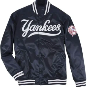 Men’s Yankees Blue Bomber Jacket