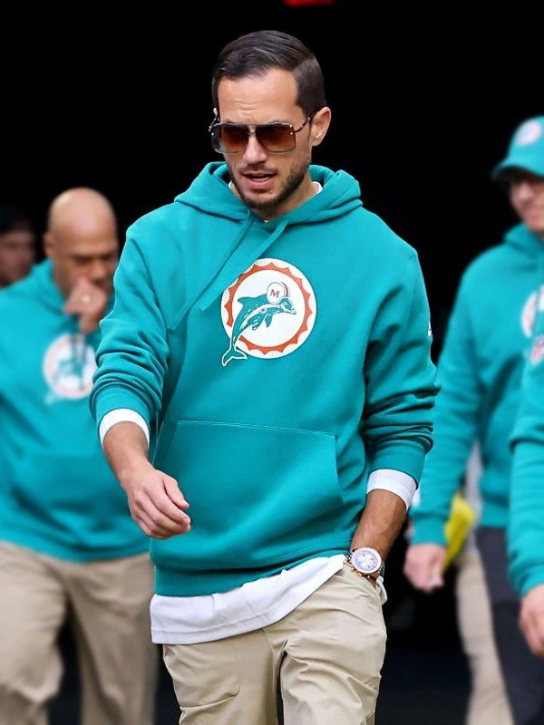 Mike McDaniel Miami Dolphins Hoodie - Image 4