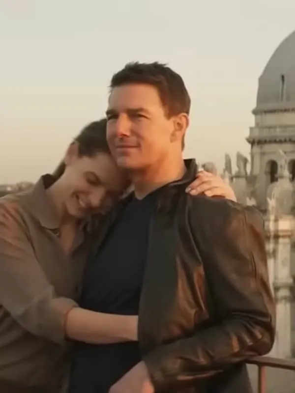 Mission Impossible 7 Ethan Hunt Black Leather Jacket - Image 2