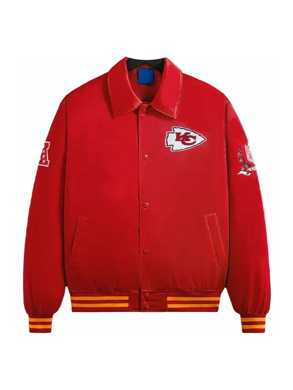 Kith x NFL Chiefs Bomber Jacket