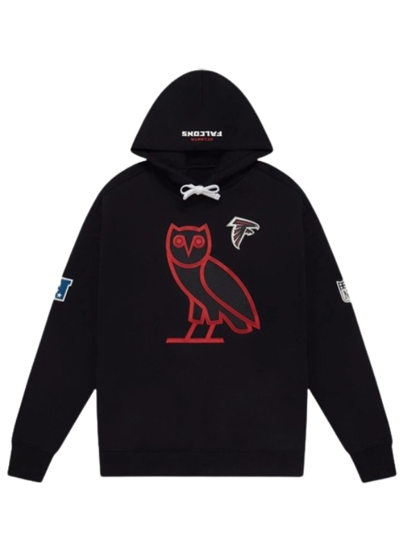 OVO x NFL Atlanta Falcons Owl Hoodie
