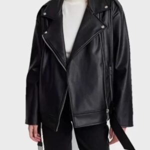 Oversized Biker Jacket