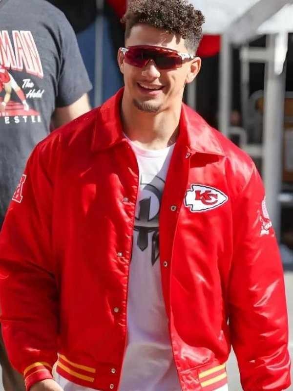 Patrick Mahomes Super Bowl 58 Parade Jacket - Image 4