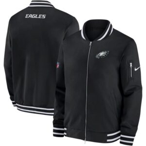 Philadelphia Eagles Nike Sideline Coach Bomber Jacket