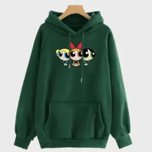Powerpuff Girls Printed Hoodie