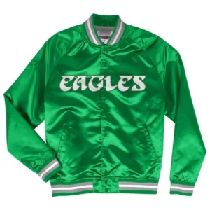 Lightweight Satin Jacket Philadelphia Eagles