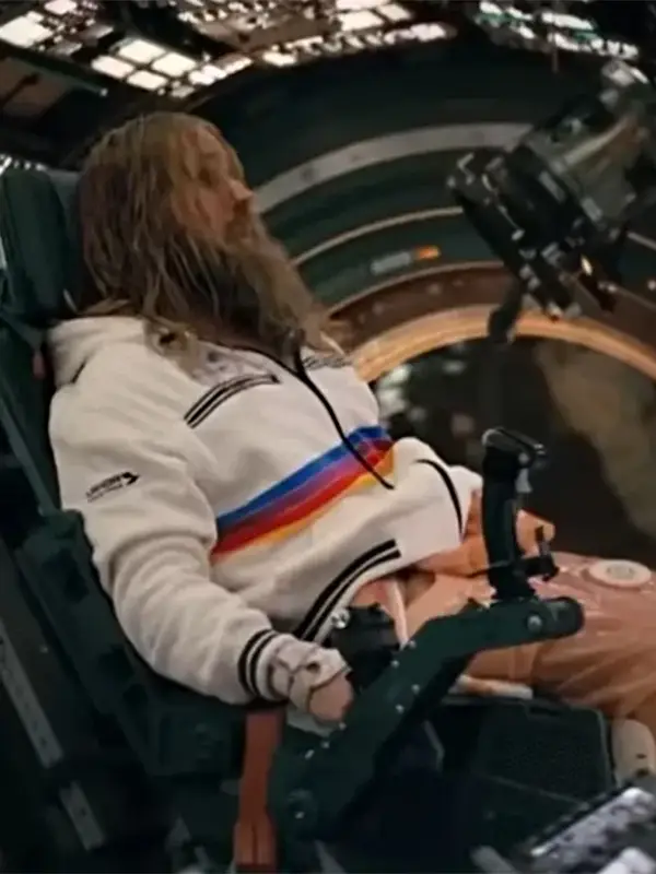 Project Hail Mary 2026 Ryan Gosling Rainbow Stripe Hoodie