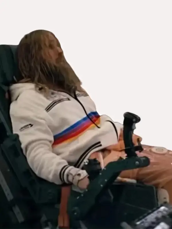 Project Hail Mary 2026 Ryan Gosling Rainbow Stripe Hoodie - Image 5