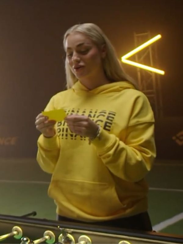 Binance Yellow Hoodie