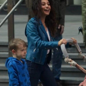 Sex/Life Sarah Shahi Leather Jacket