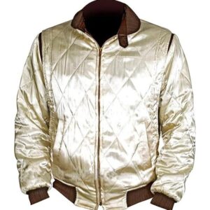 Scorpion Logo Quilted Bomber Jacket