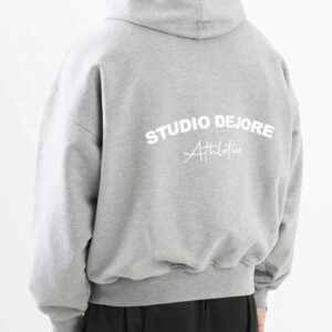 Studio Dejore Gray Pullover Hoodie