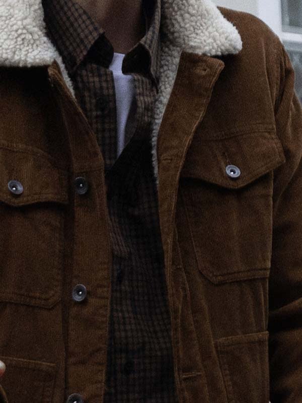 Surprised By Oxford 2023 Ruairi O’Connor Shearling Jacket - Image 2