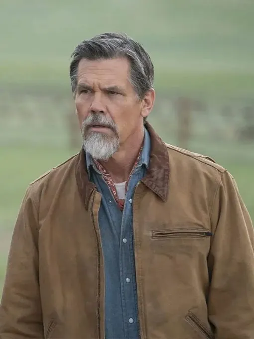 Outer Range 2022 Josh Brolin Brown Jacket