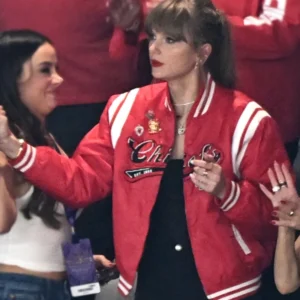 Taylor Swift Chiefs Red Bomber Jacket