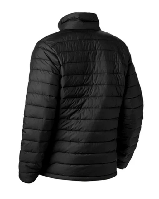 Ted Lasso S02 Jason Sudeikis Navy Blue Parachute Puffer Jacket - Image 3