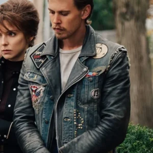 The Bikeriders 2023 Austin Butler Denim Vest
